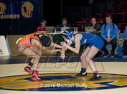 Thumbnail 1 in CIF State Girls Wrestling Championships (Finals) photogallery.