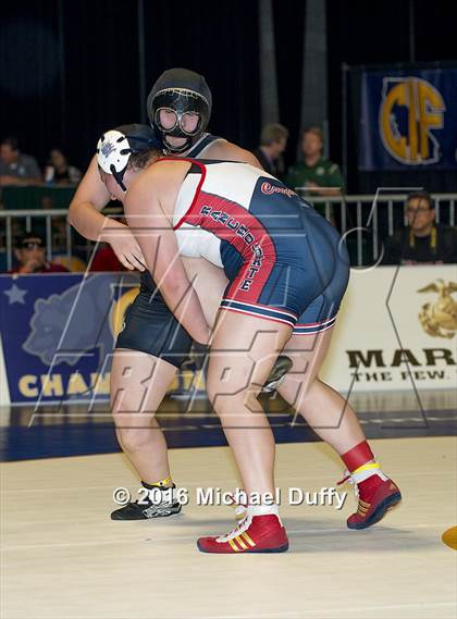 Thumbnail 1 in CIF State Girls Wrestling Championships (Finals) photogallery.