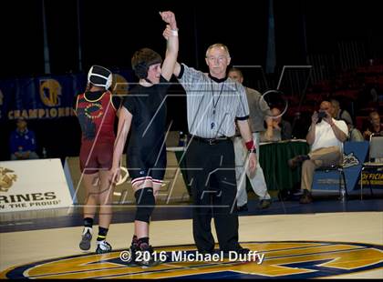 Thumbnail 3 in CIF State Girls Wrestling Championships (Finals) photogallery.
