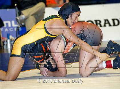Thumbnail 2 in CIF State Girls Wrestling Championships (Finals) photogallery.