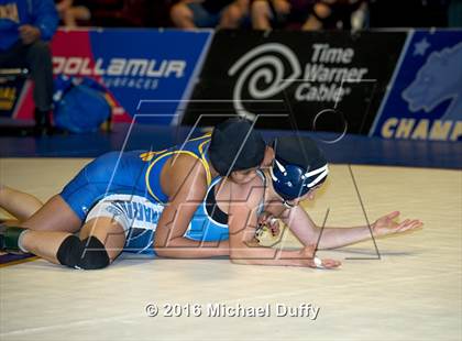 Thumbnail 2 in CIF State Girls Wrestling Championships (Finals) photogallery.