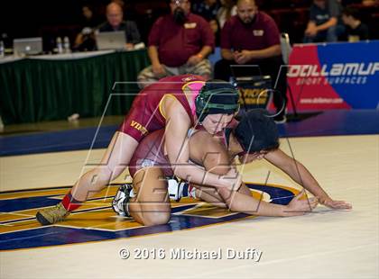 Thumbnail 1 in CIF State Girls Wrestling Championships (Finals) photogallery.