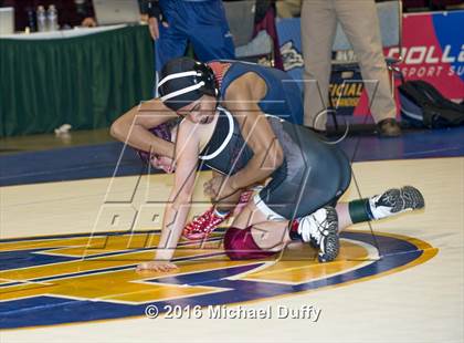 Thumbnail 2 in CIF State Girls Wrestling Championships (Finals) photogallery.