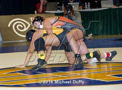 Thumbnail 1 in CIF State Girls Wrestling Championships (Finals) photogallery.