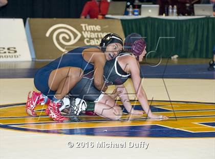 Thumbnail 3 in CIF State Girls Wrestling Championships (Finals) photogallery.