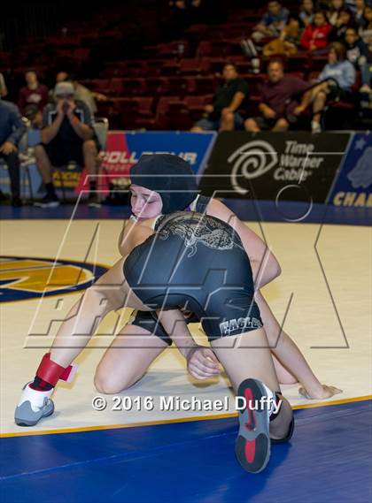 Thumbnail 1 in CIF State Girls Wrestling Championships (Finals) photogallery.