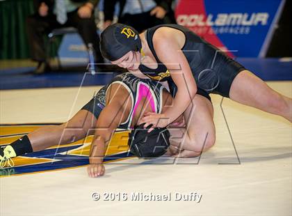 Thumbnail 1 in CIF State Girls Wrestling Championships (Finals) photogallery.