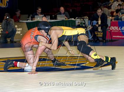 Thumbnail 2 in CIF State Girls Wrestling Championships (Finals) photogallery.