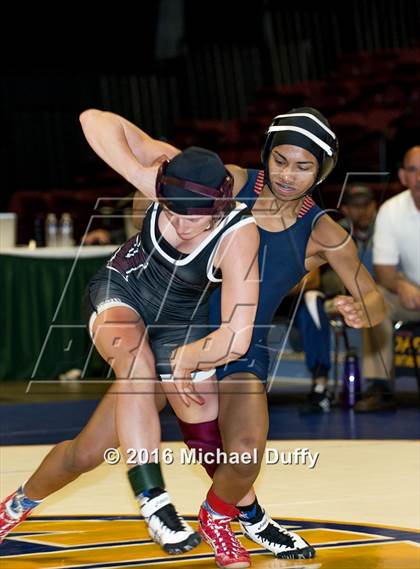Thumbnail 1 in CIF State Girls Wrestling Championships (Finals) photogallery.