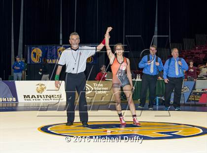 Thumbnail 3 in CIF State Girls Wrestling Championships (Finals) photogallery.