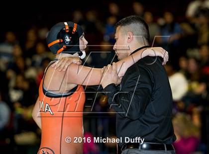 Thumbnail 2 in CIF State Girls Wrestling Championships (Finals) photogallery.