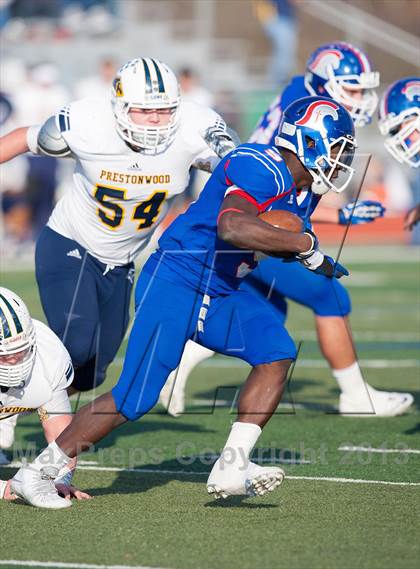 Thumbnail 3 in Trinity Christian vs. Prestonwood Christian (TAPPS Semi Finals Playoff) photogallery.