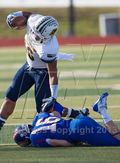 Thumbnail 2 in Trinity Christian vs. Prestonwood Christian (TAPPS Semi Finals Playoff) photogallery.