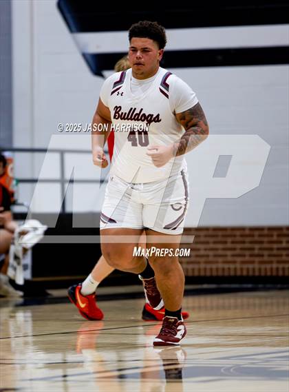 Thumbnail 1 in Cooper vs. Muenster (UIL Basketball 2A Area Final) photogallery.