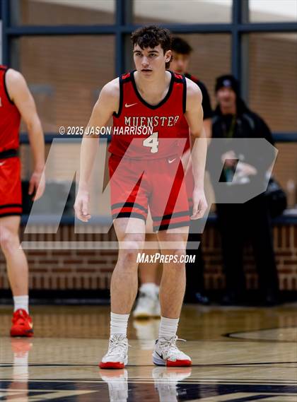 Thumbnail 2 in Cooper vs. Muenster (UIL Basketball 2A Area Final) photogallery.