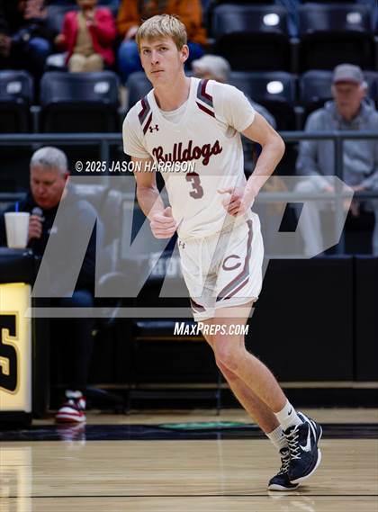 Thumbnail 1 in Cooper vs. Muenster (UIL Basketball 2A Area Final) photogallery.