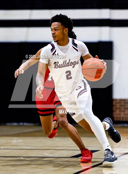 Thumbnail 3 in Cooper vs. Muenster (UIL Basketball 2A Area Final) photogallery.