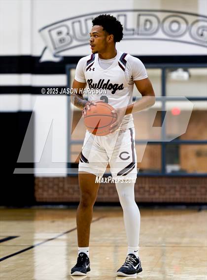 Thumbnail 3 in Cooper vs. Muenster (UIL Basketball 2A Area Final) photogallery.