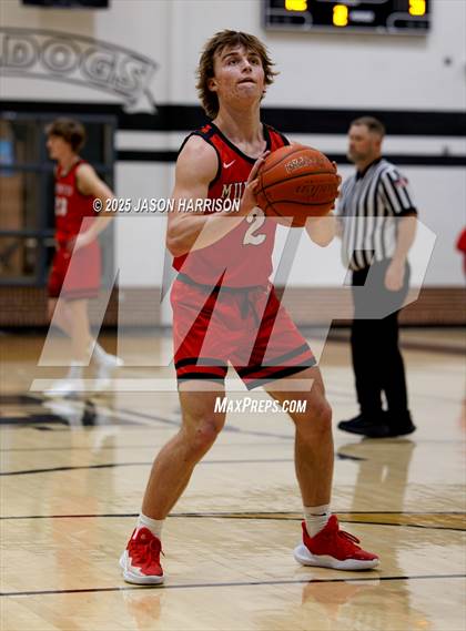 Thumbnail 3 in Cooper vs. Muenster (UIL Basketball 2A Area Final) photogallery.