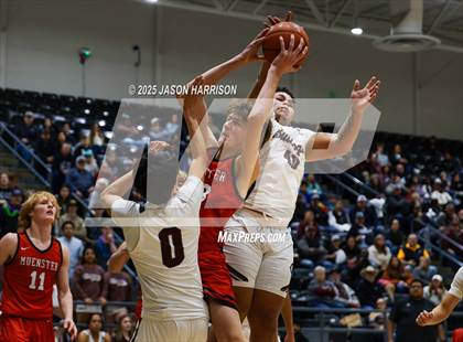 Thumbnail 1 in Cooper vs. Muenster (UIL Basketball 2A Area Final) photogallery.