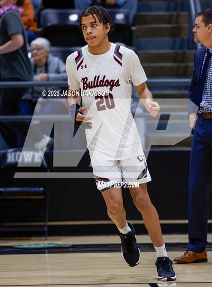 Thumbnail 3 in Cooper vs. Muenster (UIL Basketball 2A Area Final) photogallery.