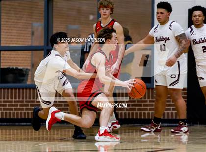 Thumbnail 2 in Cooper vs. Muenster (UIL Basketball 2A Area Final) photogallery.