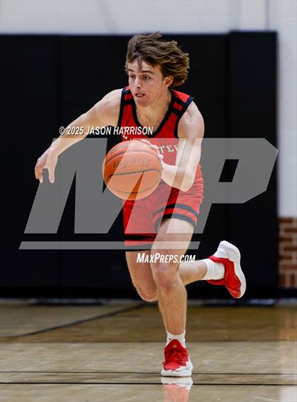 Thumbnail 3 in Cooper vs. Muenster (UIL Basketball 2A Area Final) photogallery.