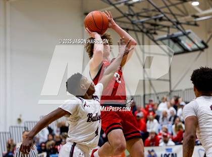 Thumbnail 3 in Cooper vs. Muenster (UIL Basketball 2A Area Final) photogallery.