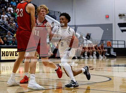 Thumbnail 3 in Cooper vs. Muenster (UIL Basketball 2A Area Final) photogallery.