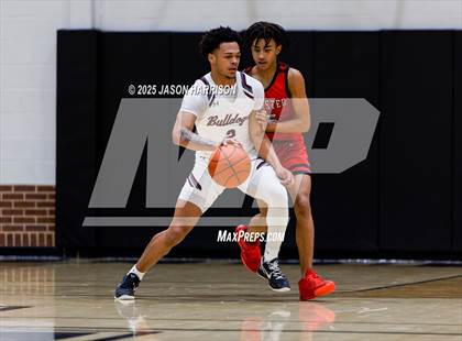 Thumbnail 2 in Cooper vs. Muenster (UIL Basketball 2A Area Final) photogallery.