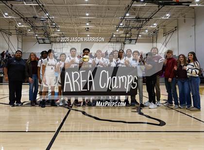 Thumbnail 1 in Cooper vs. Muenster (UIL Basketball 2A Area Final) photogallery.