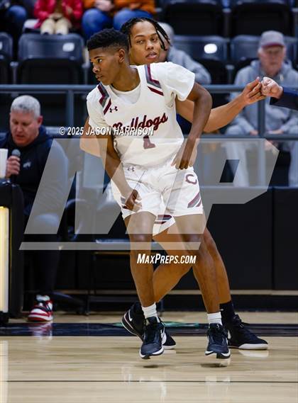 Thumbnail 1 in Cooper vs. Muenster (UIL Basketball 2A Area Final) photogallery.