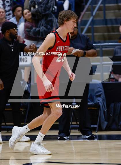 Thumbnail 2 in Cooper vs. Muenster (UIL Basketball 2A Area Final) photogallery.