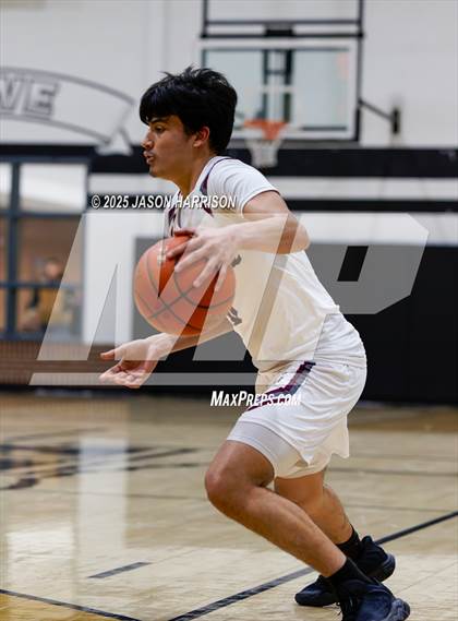 Thumbnail 3 in Cooper vs. Muenster (UIL Basketball 2A Area Final) photogallery.