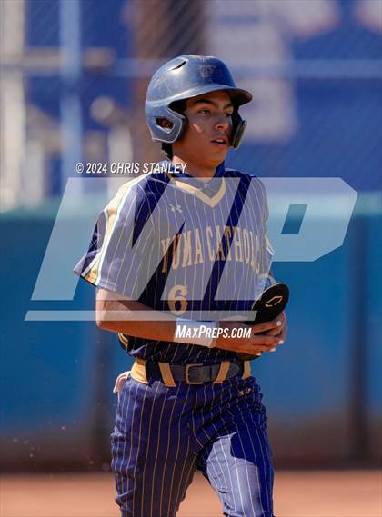Thumbnail 2 in Youngker vs. Yuma Catholic photogallery.