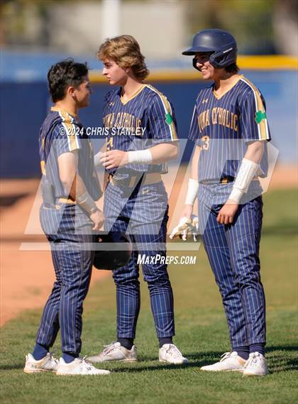 Thumbnail 1 in Youngker vs. Yuma Catholic photogallery.