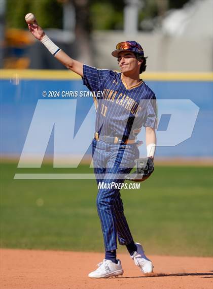 Thumbnail 2 in Youngker vs. Yuma Catholic photogallery.