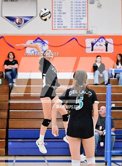 Thumbnail 2 in Clairemont vs Del Lago Academy (CIFSDS D4 2nd Round) photogallery.