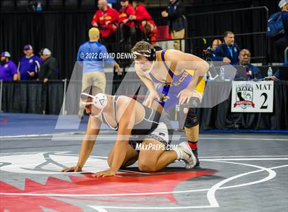 Thumbnail 2 in CIF State Boys Wrestling Championships (Second Round) photogallery.