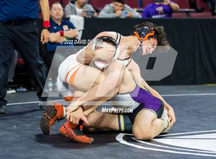 Thumbnail 3 in CIF State Boys Wrestling Championships (Second Round) photogallery.