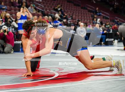 Thumbnail 2 in CIF State Boys Wrestling Championships (Second Round) photogallery.