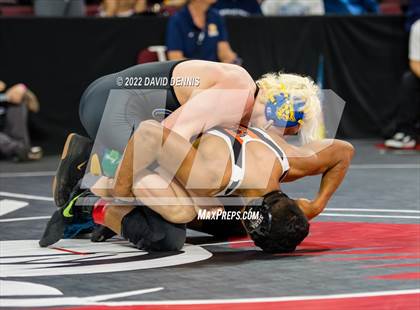 Thumbnail 1 in CIF State Boys Wrestling Championships (Second Round) photogallery.