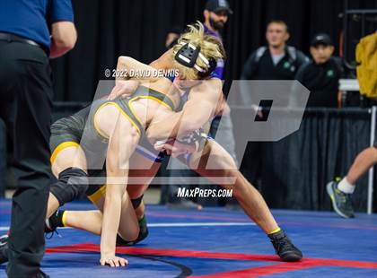 Thumbnail 3 in CIF State Boys Wrestling Championships (Second Round) photogallery.