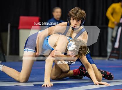 Thumbnail 3 in CIF State Boys Wrestling Championships (Second Round) photogallery.