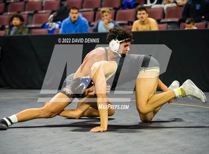 Thumbnail 1 in CIF State Boys Wrestling Championships (Second Round) photogallery.
