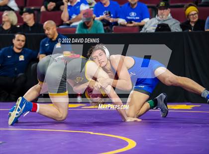 Thumbnail 1 in CIF State Boys Wrestling Championships (Second Round) photogallery.