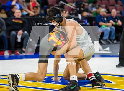 Thumbnail 3 in CIF State Boys Wrestling Championships (Second Round) photogallery.