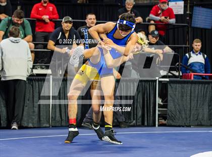 Thumbnail 2 in CIF State Boys Wrestling Championships (Second Round) photogallery.