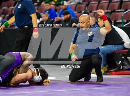 Thumbnail 1 in CIF State Boys Wrestling Championships (Second Round) photogallery.