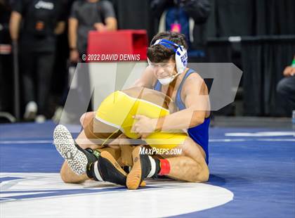 Thumbnail 3 in CIF State Boys Wrestling Championships (Second Round) photogallery.